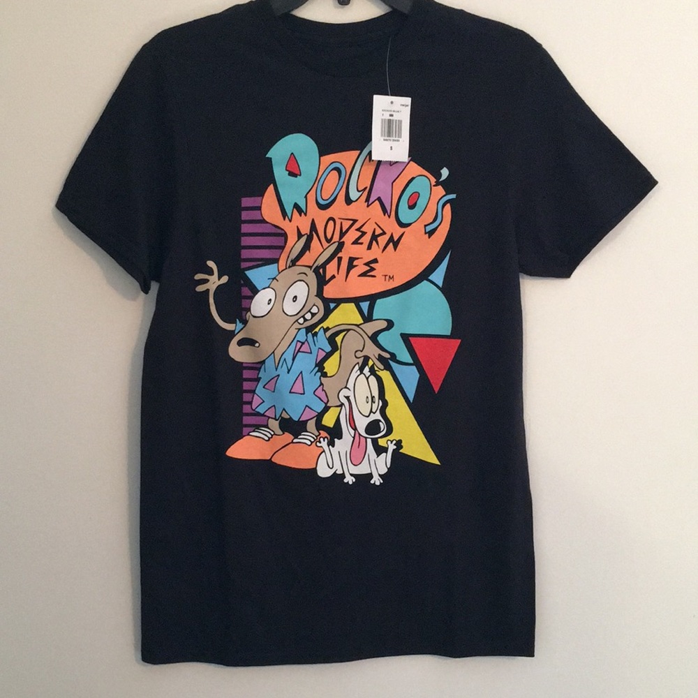 NWT Rocko’s modern life t shirt
